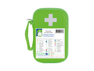 Trousse de secours ESPACES VERTS 2/4 pers.  FARMOR